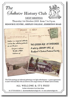 The Saltaire History Club, 18 June 2009