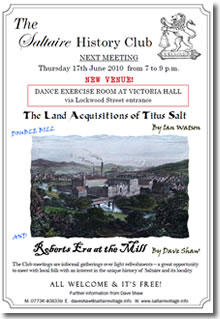 History Club poster, 17 June 2010