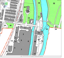 Saltaire map