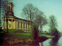 Old postcard image of the Congregational Church, now the URC.