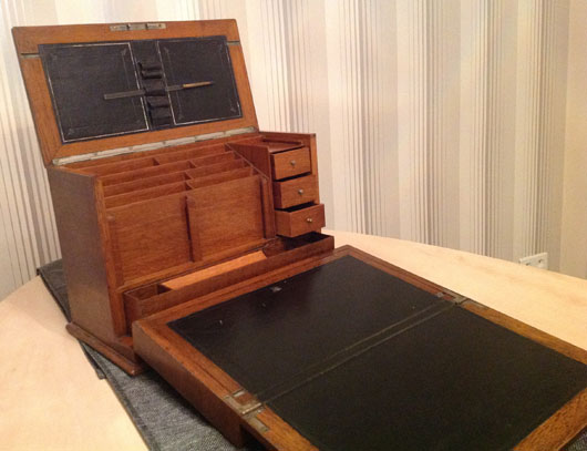 Robert Balgarnie's writing box