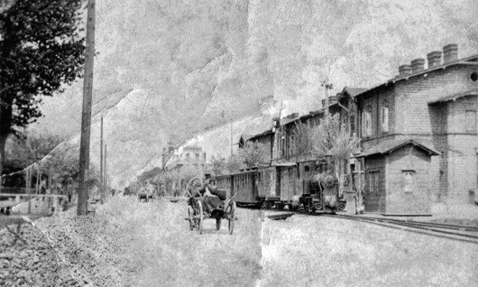 Marki's main street circa 1910