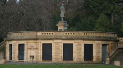 The Half Moon Cafe in Roberts Park